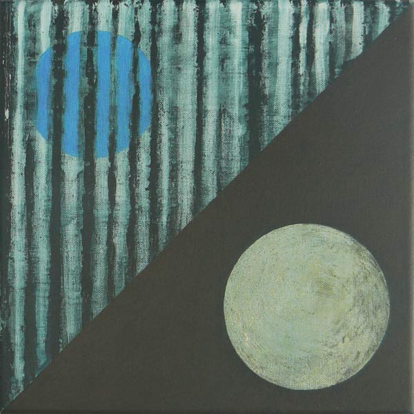 Nabeeld, acrylverf op doek, 30 x 30 cm, 2017